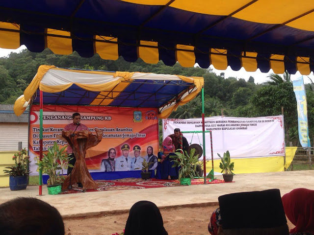 BUPATI ANAMBAS BESERTA ROMBONGAN KUNKER  KE KECAMATAN JEMAJA DAN JEMAJA TIMUR