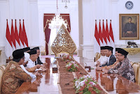PERTEMUAN GNPF MUI DENGAN PRESIDEN  REPUBLIK INDONESIA JOKOWI