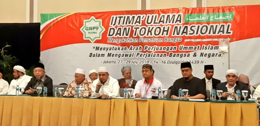 BREAKING NEWS : Hasil Ijtima' Ulama Prabowo Subianto Dan Habib Salim Segaf Al Jufri menjadi Capres/Wacapres 2019