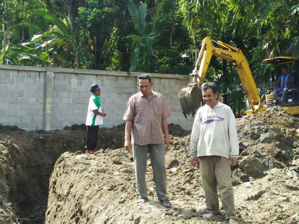 Abi Hidayat Waly Ungkap Hikmah Dibalik Penggalian Saluran Air Ponpes Darussalam oleh Koramil Labar