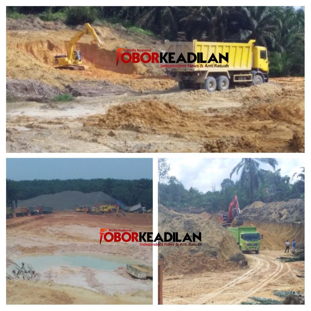 PT.Hutama Karya Infrastruktur (HKI) Gunakan Material Ilegal,di Pembangunan Tol Pekan Baru -Dumai