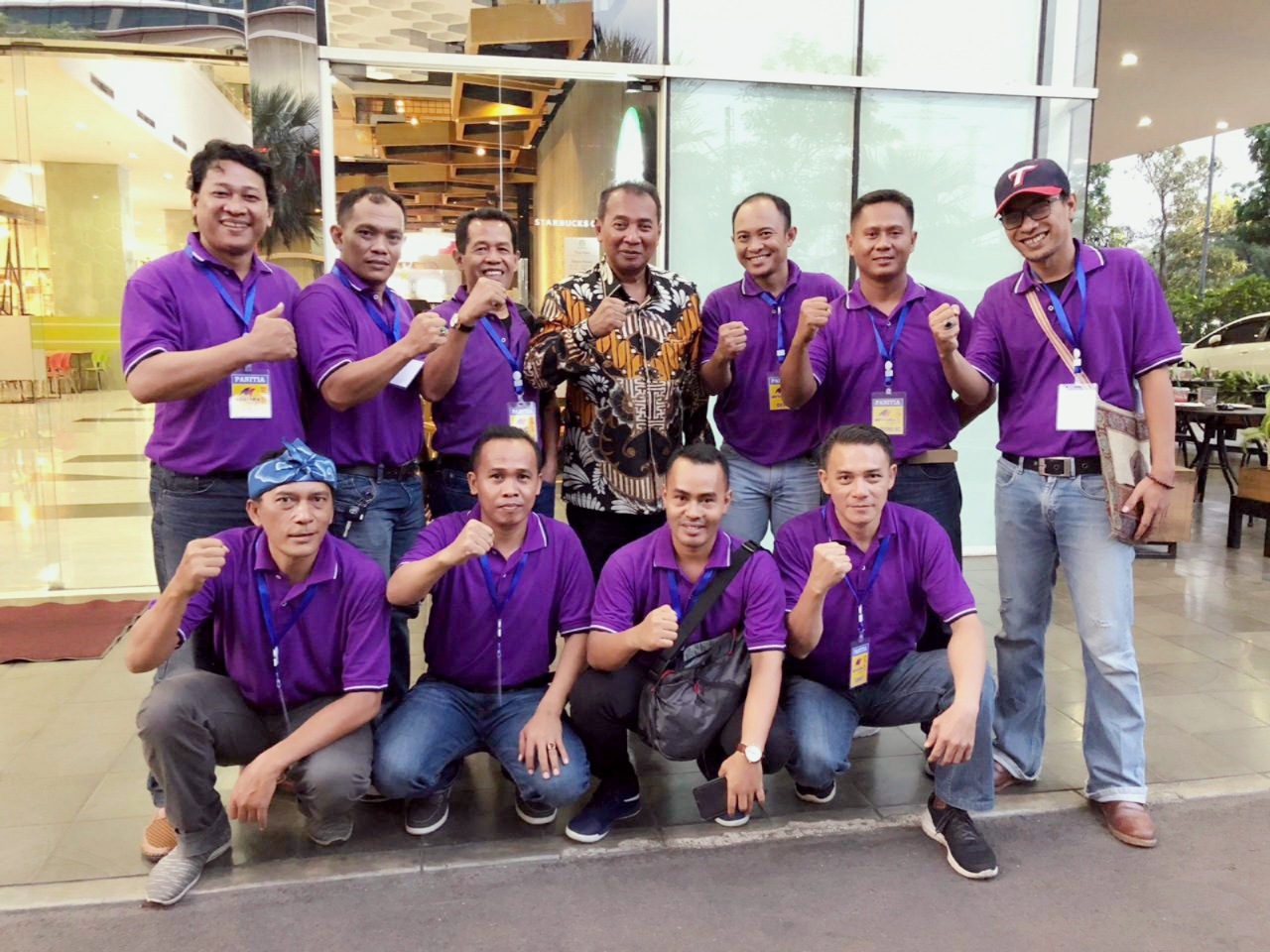 Gelar Turnamen Mutiara Ungu Cup 2019, Panitia Temui Legenda Bulutangkis Indonesia  