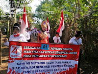 Peringatan HUT RI Ke 74 Desa Tambakrejo, Tingkatkan Pembangunan Sumberdaya Manusia 