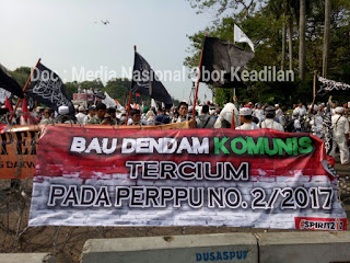 Aksi Demonstrasi 287 Menolak Perppu Ormas Nomor 2 Tahun 2017