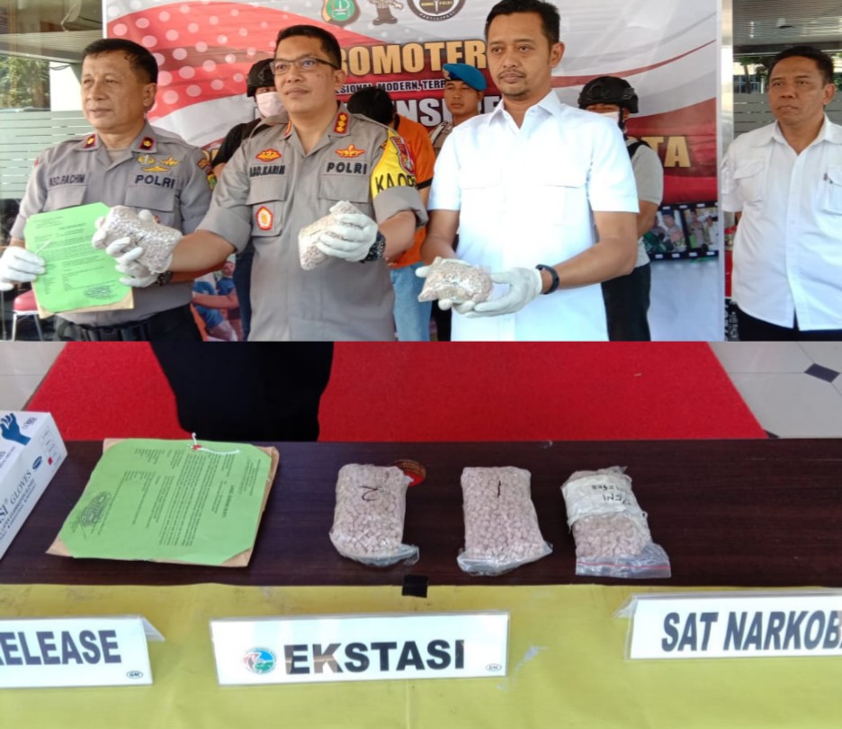 Satnarkoba Polres Tangerang Kota Bekuk Budak Narkoba Jaringan Lapas   