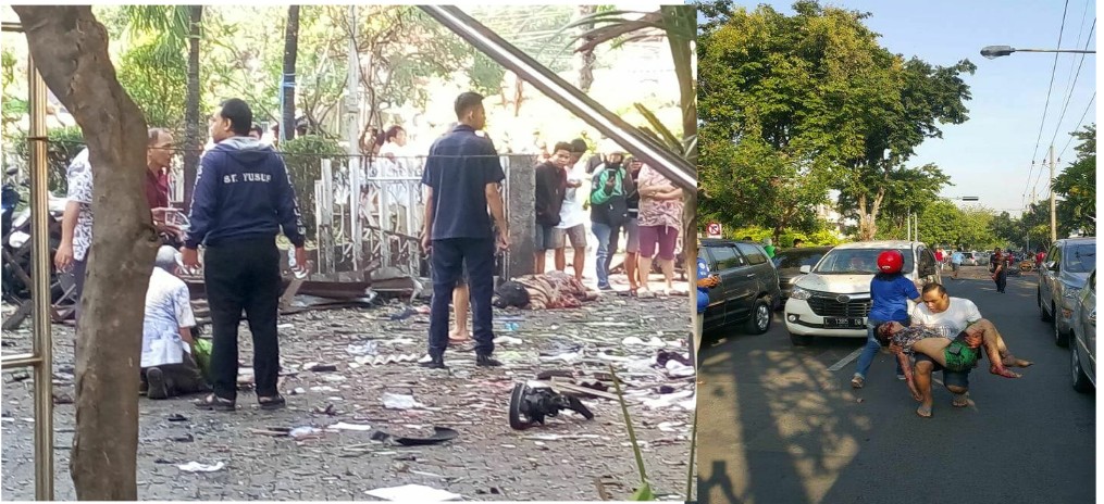 PASKA LEDAKAN BOM DI 3 GEREJA DI SBY-SEJUMLAH PIHAK BUAT PERNYATAAN SIKAP