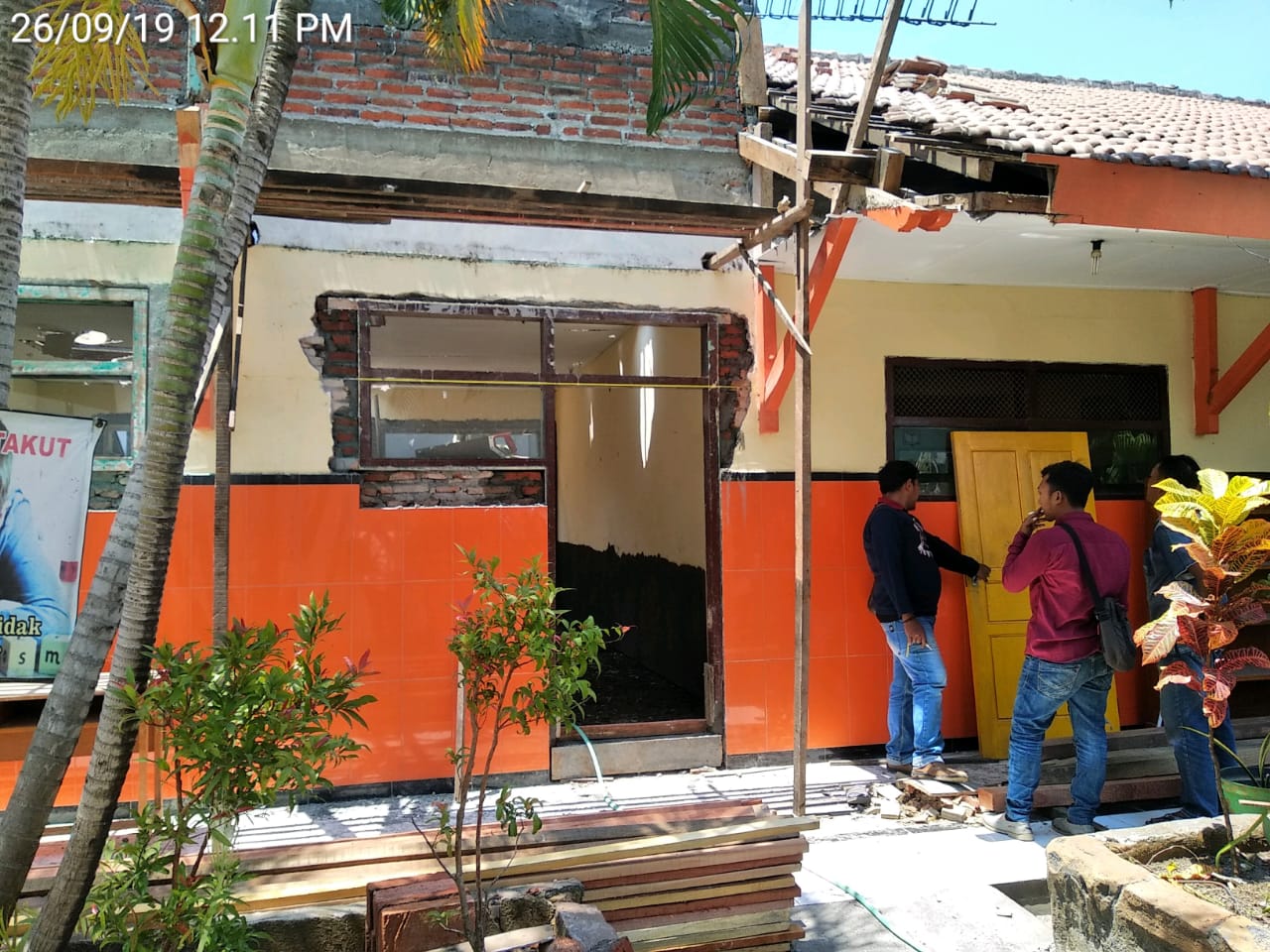 Rehab SD LB Purworejo Pasuruan Tuai Polemik, Diduga Tidak Sesuai Bestek