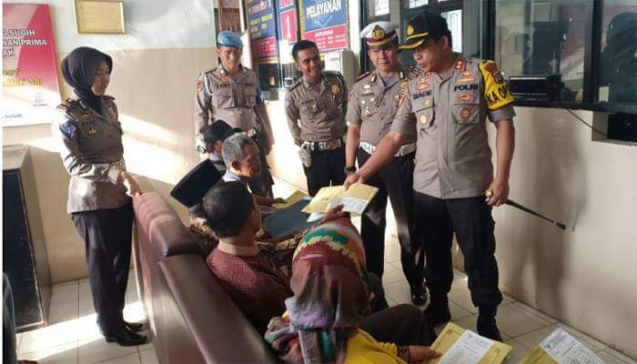 Kapolres Lampung Tengah Minta Aparatnya Tingkatkan Pelayanan Publik