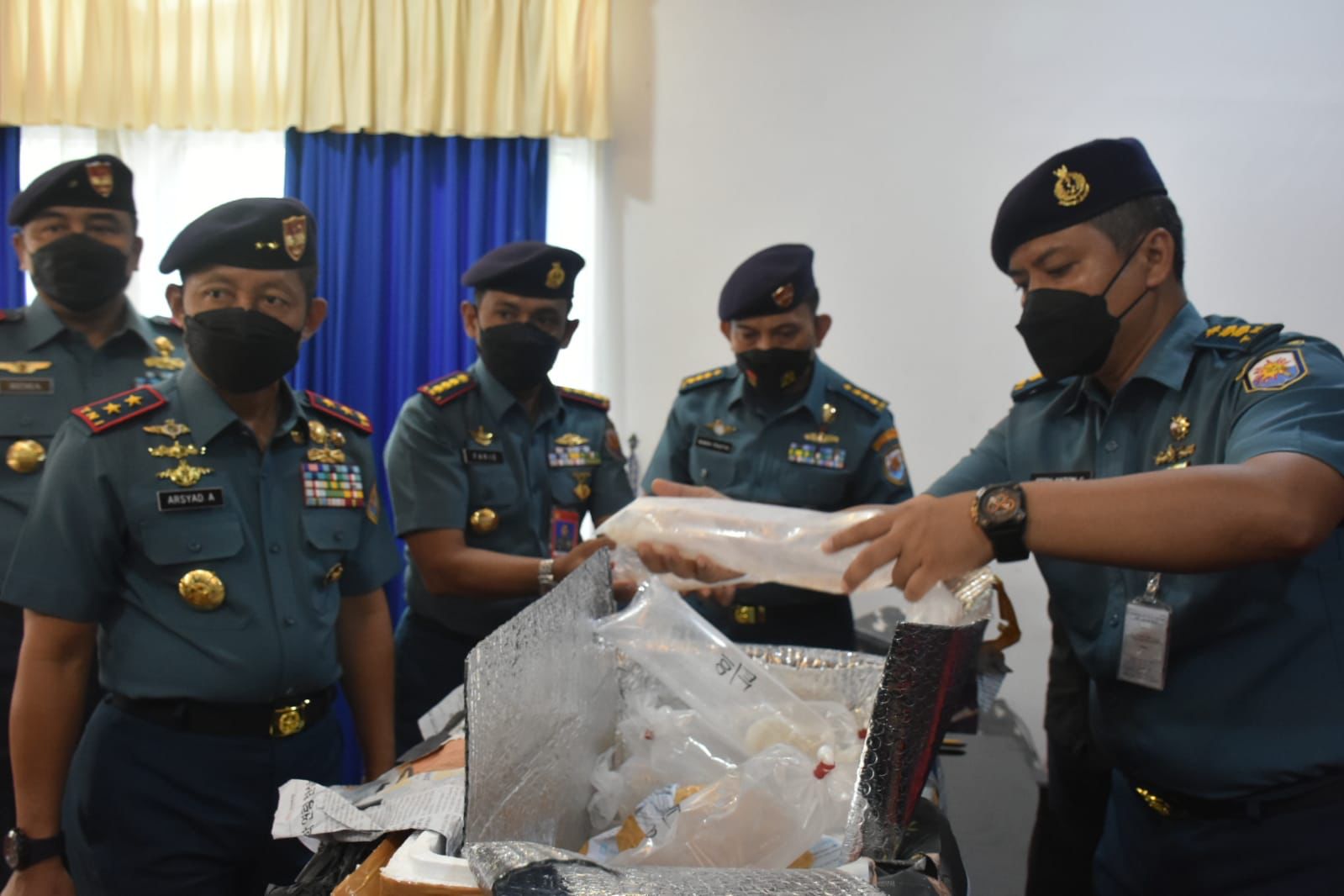 TNI AL Koarmada I Berhasil Menggagalkan Upaya Penyelundupan Baby Lobster yang Ditaksir Senilai Rp 46,7 M