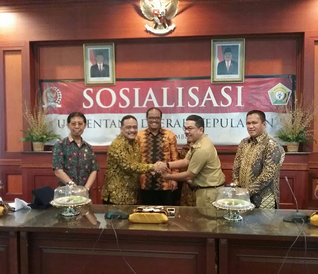 DPD RI Targetkan RUU Daerah Kepulauan  Sebagai Prioritas Pembahasan DPD RI Tahun 2018