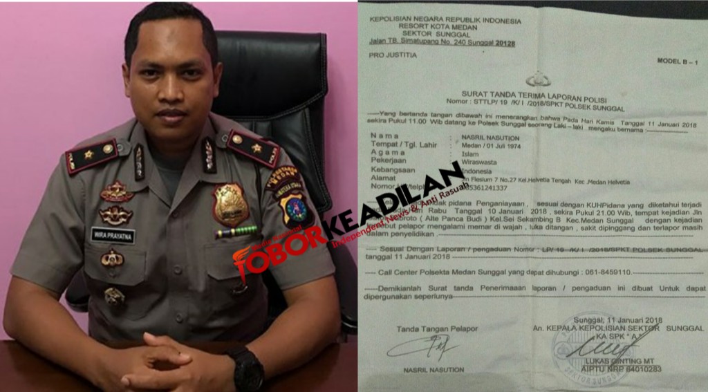 Kapolsek Medan Sunggal Berang Saat Ditanyakan Siraman Rohani Sebesar  Rp20 juta