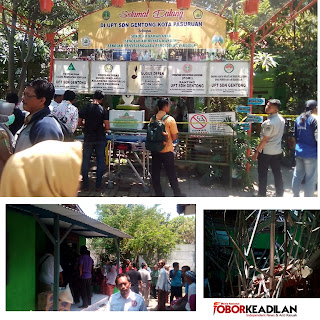 Korban Berjatuhan Sedang Belajar Bangunan SDN Gentong Pasuruan Ambruk