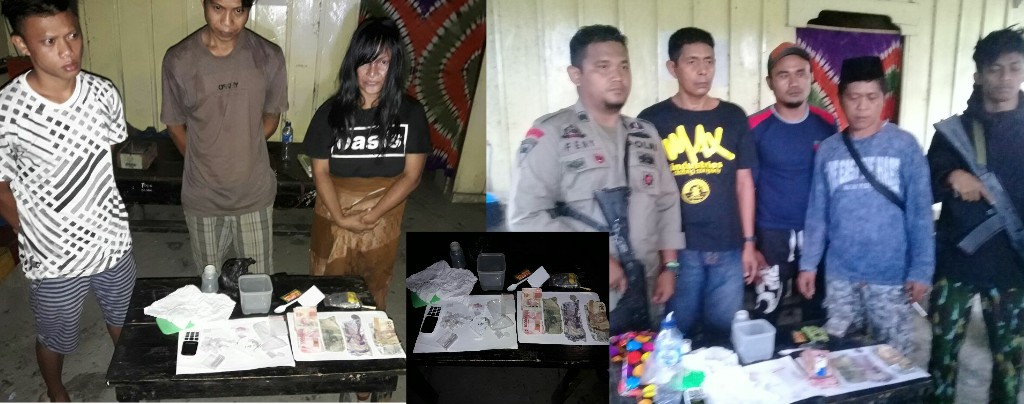 Sinergitas TNI-Polri dan Masyarakat Berhasil ungkap Sindikat Peredaran Sabu-Sabu