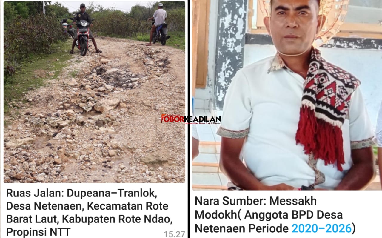 Jalan Dupeana Translok Rusak dan Rawan Kecelakaan, BPD Minta: DPRD dan Bupati Tinjau Lokasi