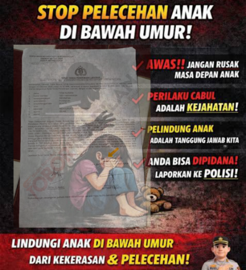 Kekerasan Seksual Anak 8 Tahun di Depok: Sudah 4 Bulan Dilaporkan ke Polisi, Terduga Pelaku Tak Kunjung Ditahan