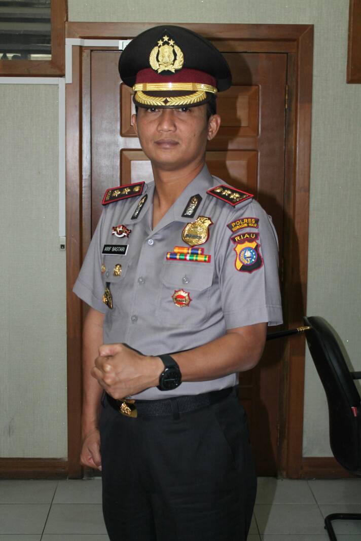 Kapolres Inhu "AKBP Arif Bastari SIK "Ramah Tamah Dengan Insan Pers