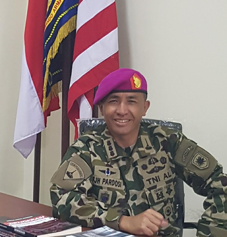 Hut Bayangkara-74, Kolonel Marinir FJH Pardosi Wadanlantamal II Padang; Kiranya Polri Semakin Dicintai Rakyat