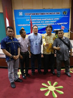 UKW ( Uji Kompetensi Wartawan )di Bogor 5 Orang Dinyatakan Tak Kompeten