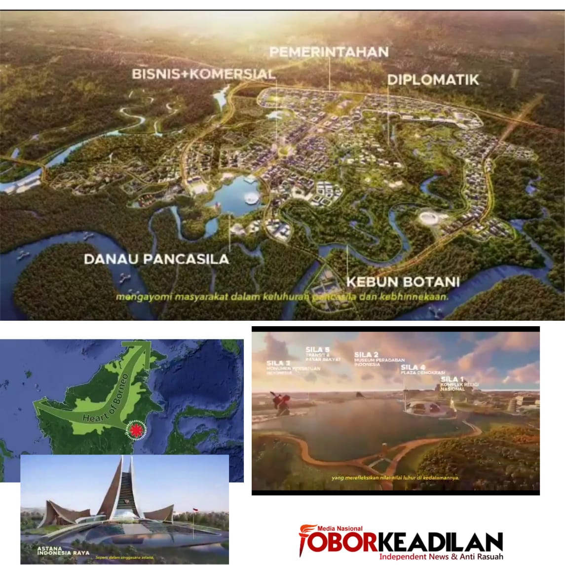 Desain Ibu Kota Baru Berkonsep "Nagara Rimba Nusa" Ternyata Sudah Jadi, Intip Yok 