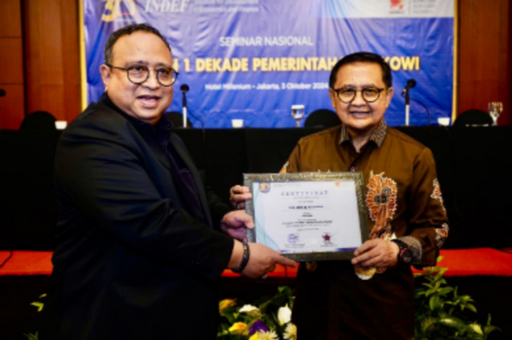 Prof Didin S Damanhuri Soroti Empat Isu Utama 100 Hari Pemerintahan Prabowo, Apa Saja ?