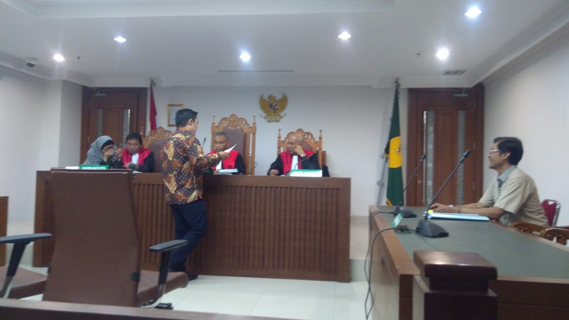 Penggugat Dewan Pers Serahkan Bukti Ke Majelis Hakim Pengadilan Negeri Jakarta Pusat