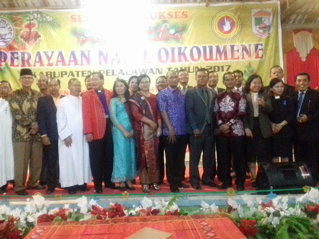 Perayaan Natal Oikoumene Diikuti Tiga Organisasi Pengurus Gereja Berjalan Hikmad