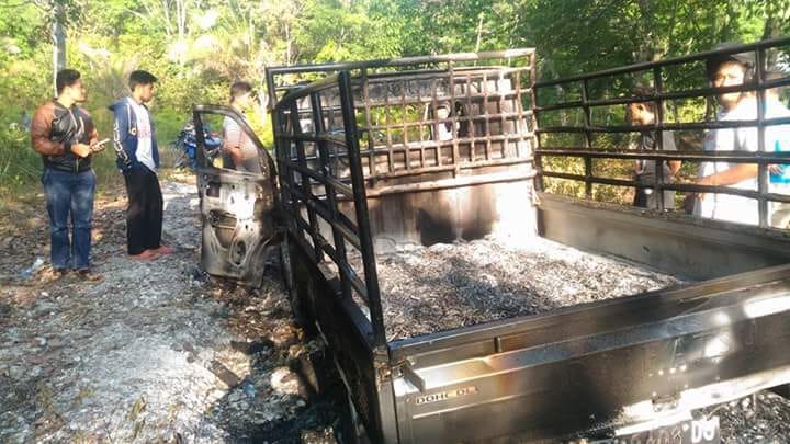 Nasril Pencuri Kerbau Akhirnya Tewas Akibat Amukan Massa di Desa Pulau Ramba Kec Kampar Riau