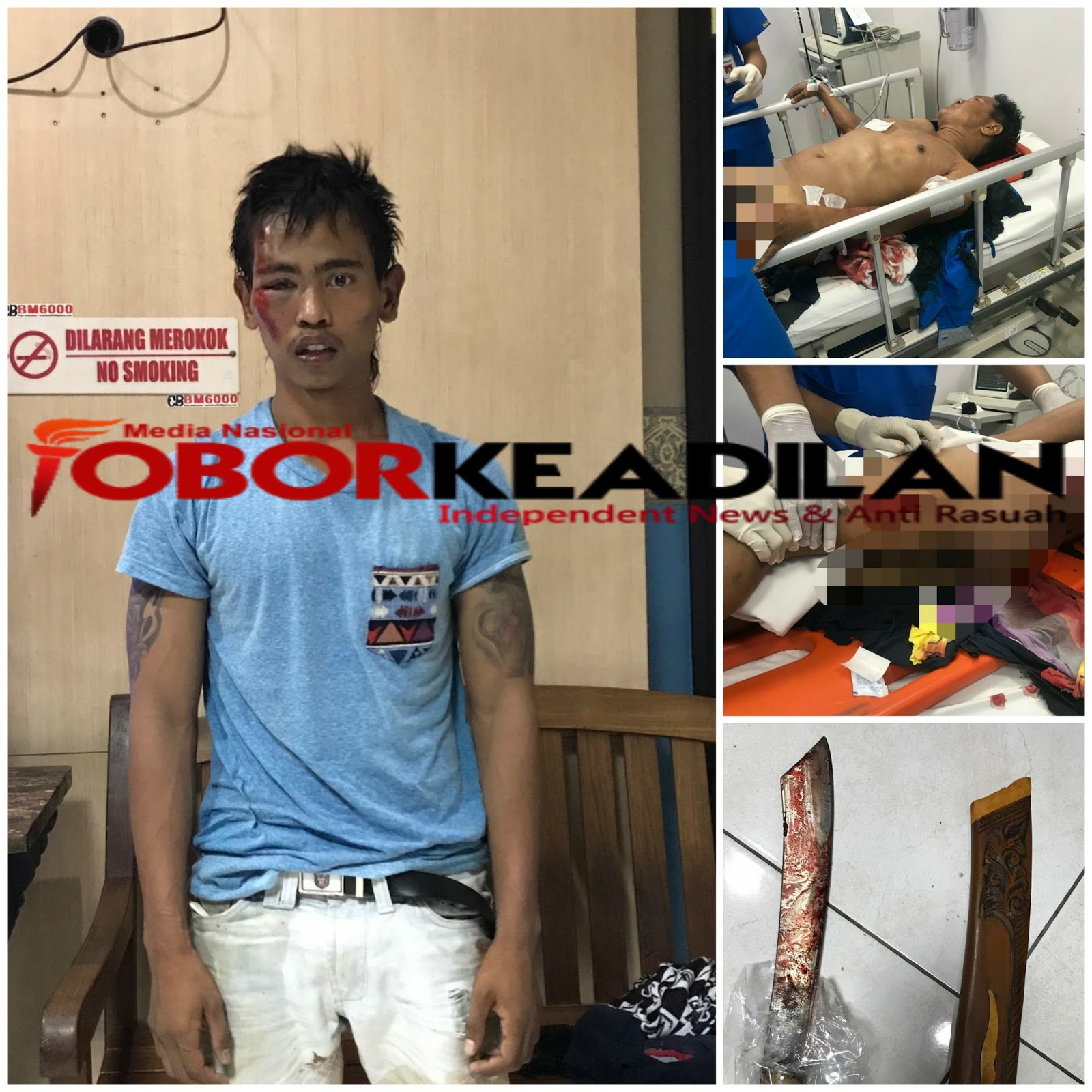 Polisi Amankan Pelaku Penganiayaan Di legian Kuta Badung-Bali.