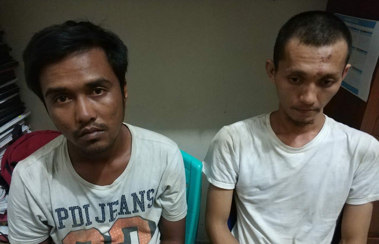 Dua Pelaku Bandar Narkoba di Ringkus di Pondok Kebun Sawit