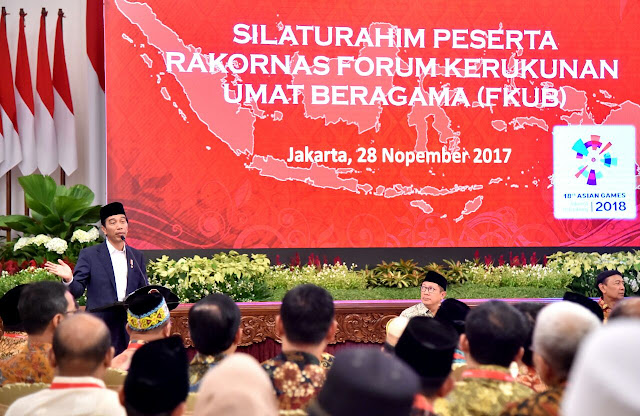 Presiden Minta FKUB Turut Tanamkan Nilai Kebangsaan Pada Umat