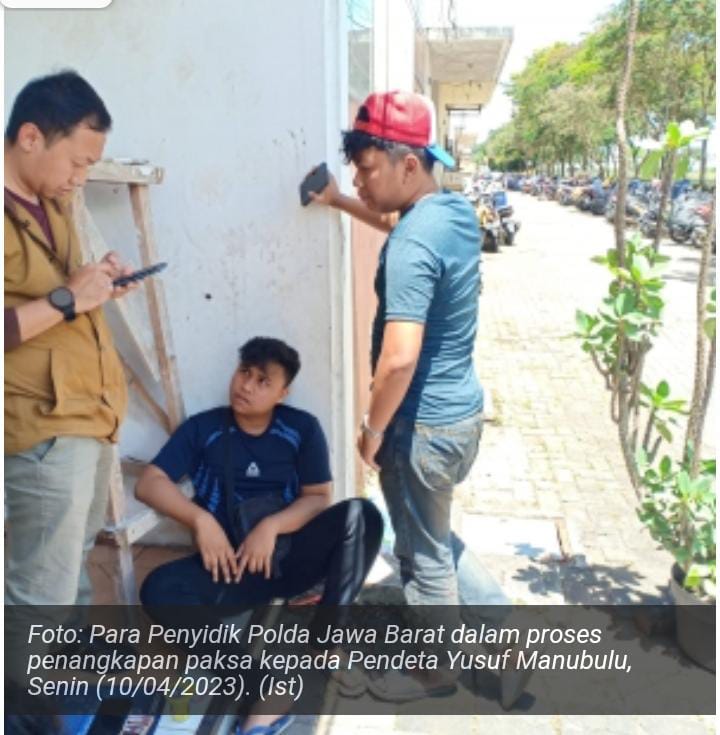 Puluhan Polisi dapat "Surat Perintah Penangkapan" ke Seorang Pendeta, Ada apa ?