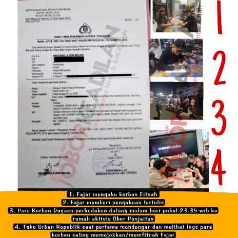 Praktik Perbudakan Pemerasan Terhadap Buruh Mall Margo City Toko Urban Republik, Resmi Ditangani Polres Depok