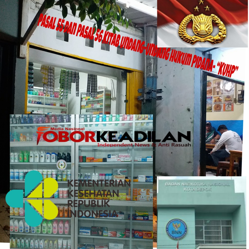 Darurat Toko Obat Haram Type G, Ada Apa Walikota Depok, Polisi dan BNN 