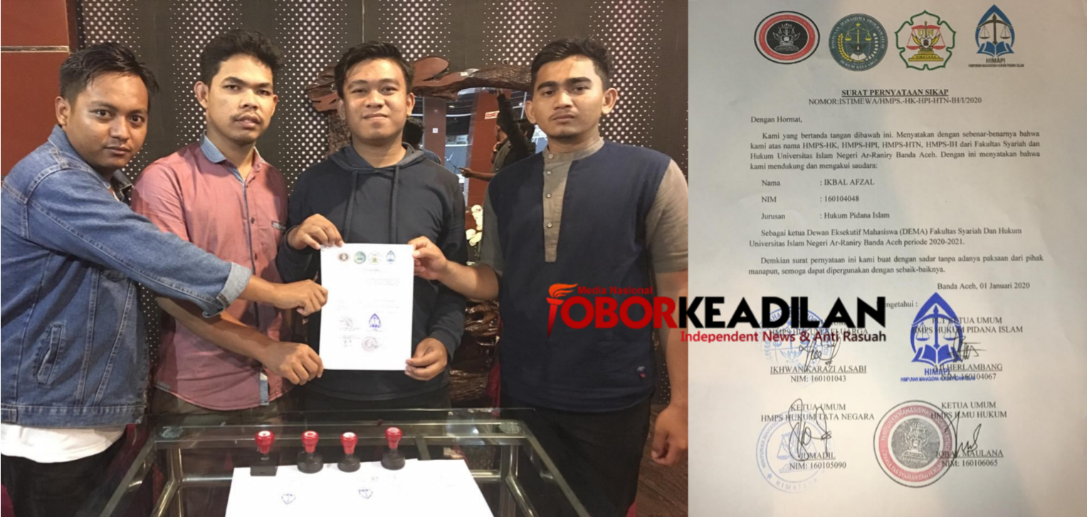 Demokrasi Dikebiri, Ketua Lembaga Fakultas Syariah dan Hukum Bertindak