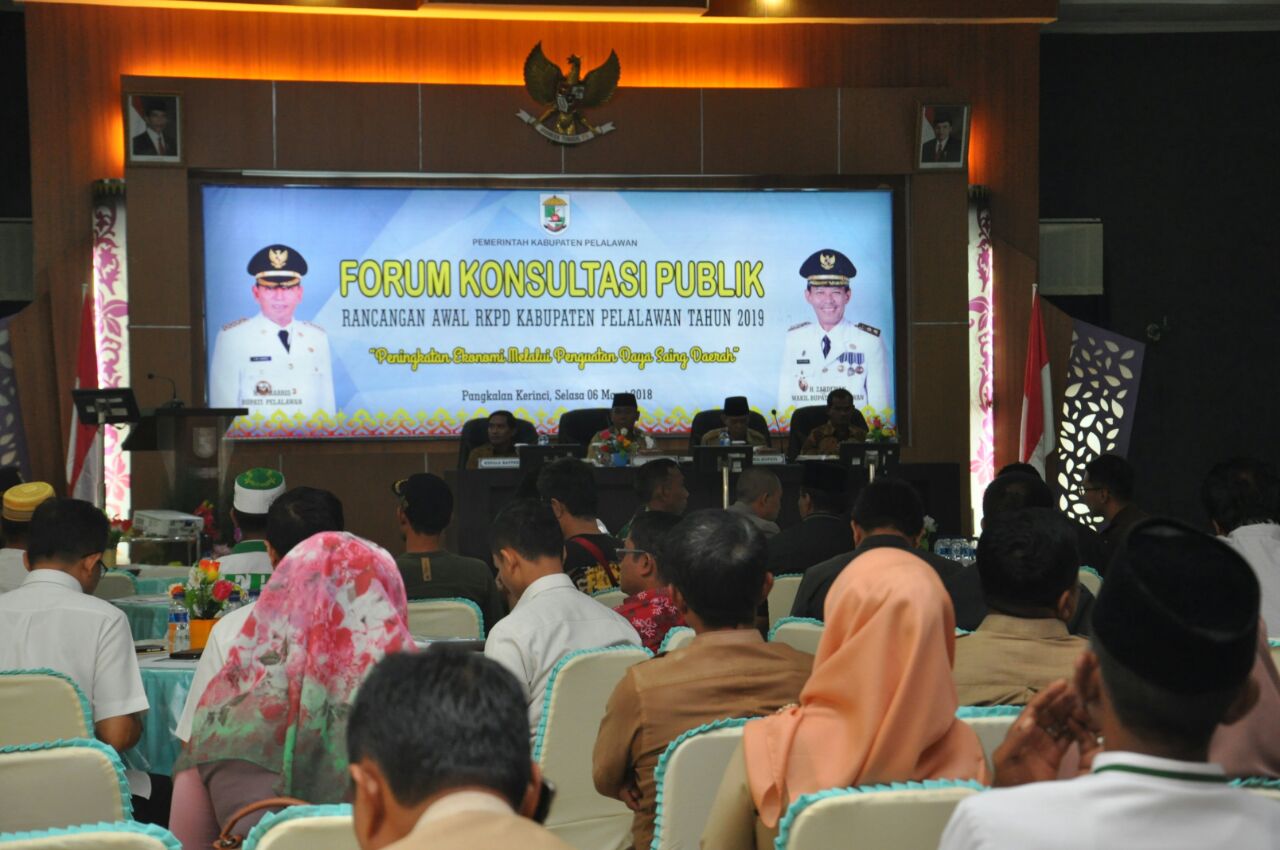 DPRD Pelalawan : RKPD 2019 Minta Masukan Tokoh Masyarakat Dituangkan Dalam Perencanaan