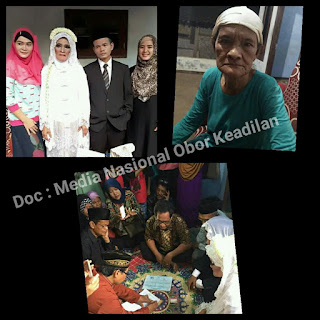 HEBOH... NENEK MANIH( 65) DAN ADE (28)  WARGA CILEUNGSI INI SAH MENIKAH 