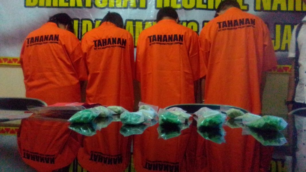 Gawat !! Narkoba Marak Di Lapas Lampung,1500 Pil Ekstasi Di Amankan Polisi