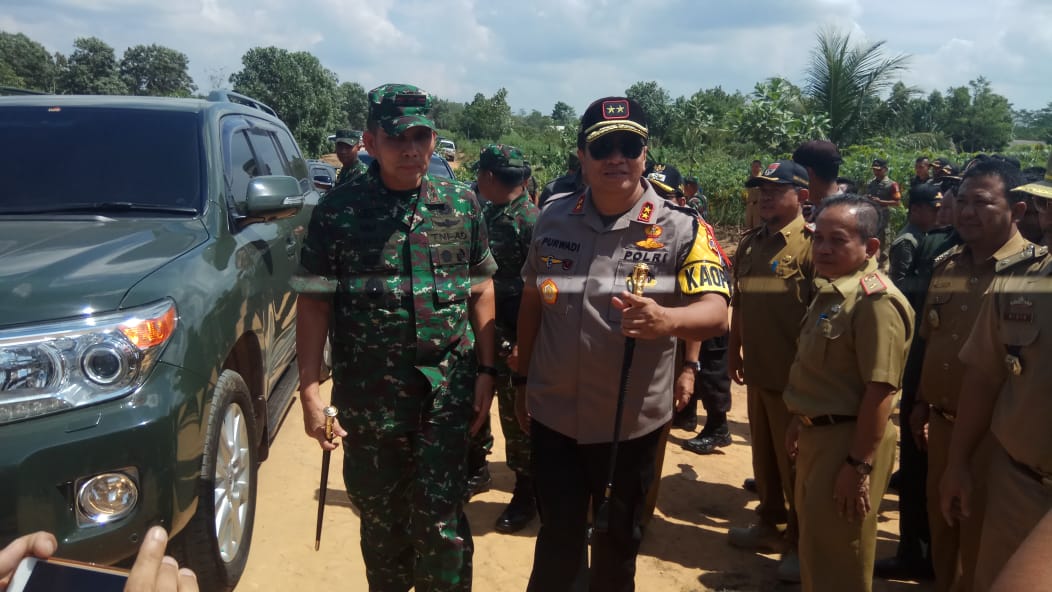 Pangdam II Sriwijaya Kunjungi Lokasi Bentrok Register 45 Mesuji 