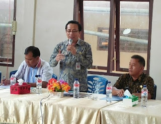 25 Kades di Kecamatan Bawolato Hadiri Acara Peninjauan Lapangan Penilai Kecamatan/Camat Terbaik  Tingkat Kabupaten Nias