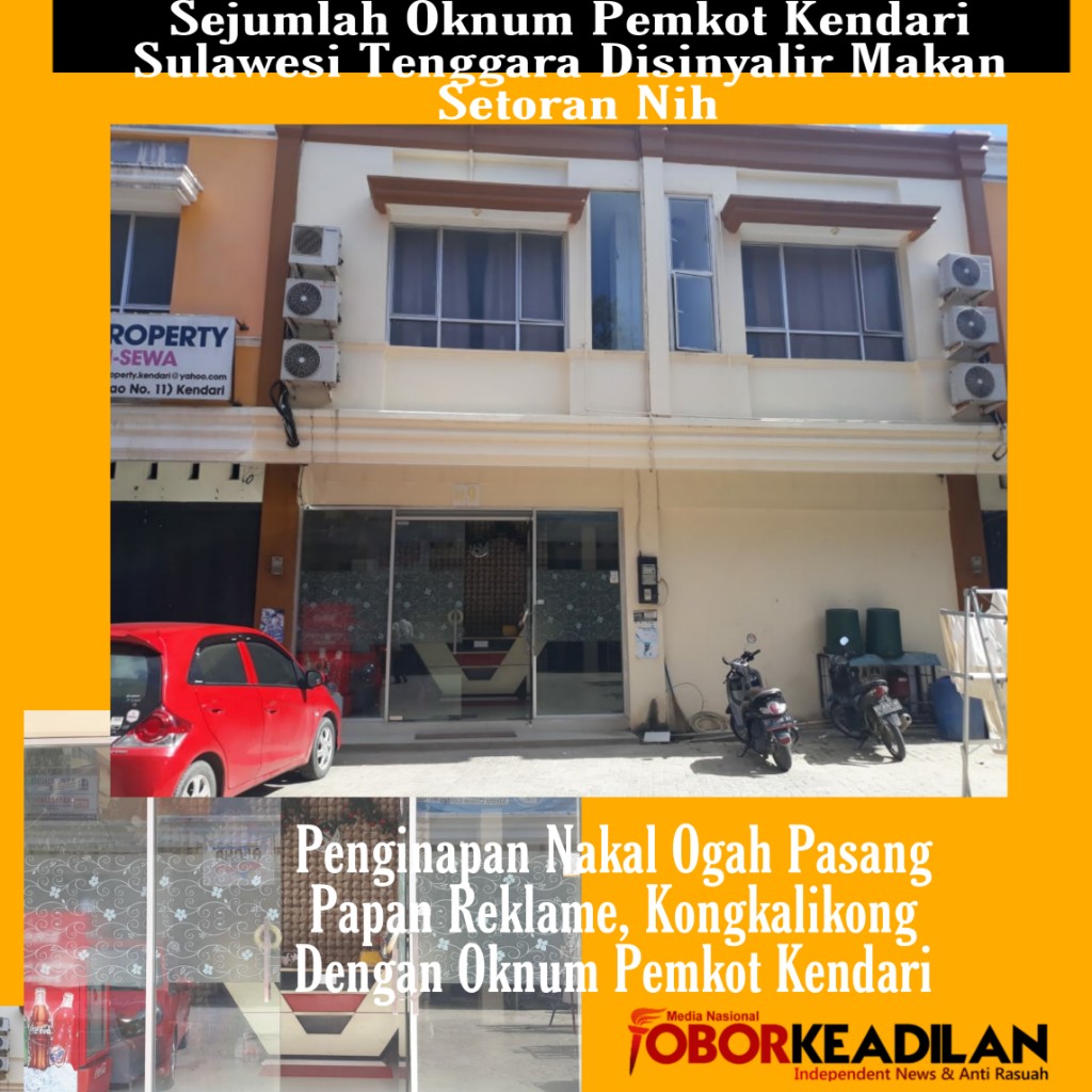 Penginapan Nakal Ogah Pasang Papan Reklame, Kongkalikong Dengan Oknum Pemkot Kendari 