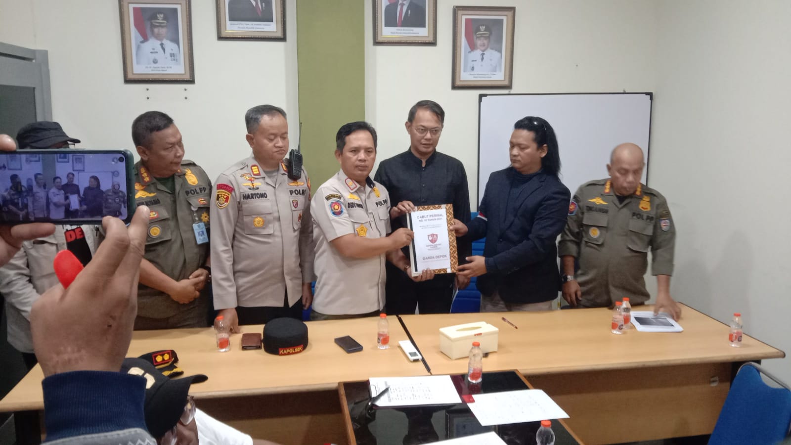 Aksi Moral GARDA Depok Berjalan Tertib Dan Sukes, Obor Panjaitan Bongkar Sabotase