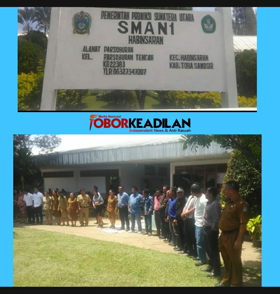 Pemberangkatan Dan Expo Siswa-Siswi  SMA N 1 HABINSARAN