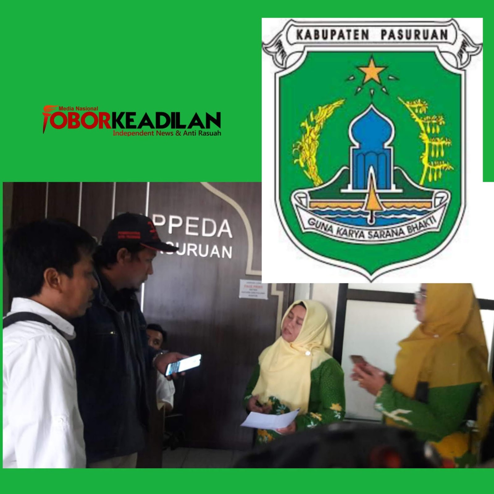 Niat Konfirmasi RTRW, Kepala Bappeda Kab. Pasuruan Menghilang Alias Raib