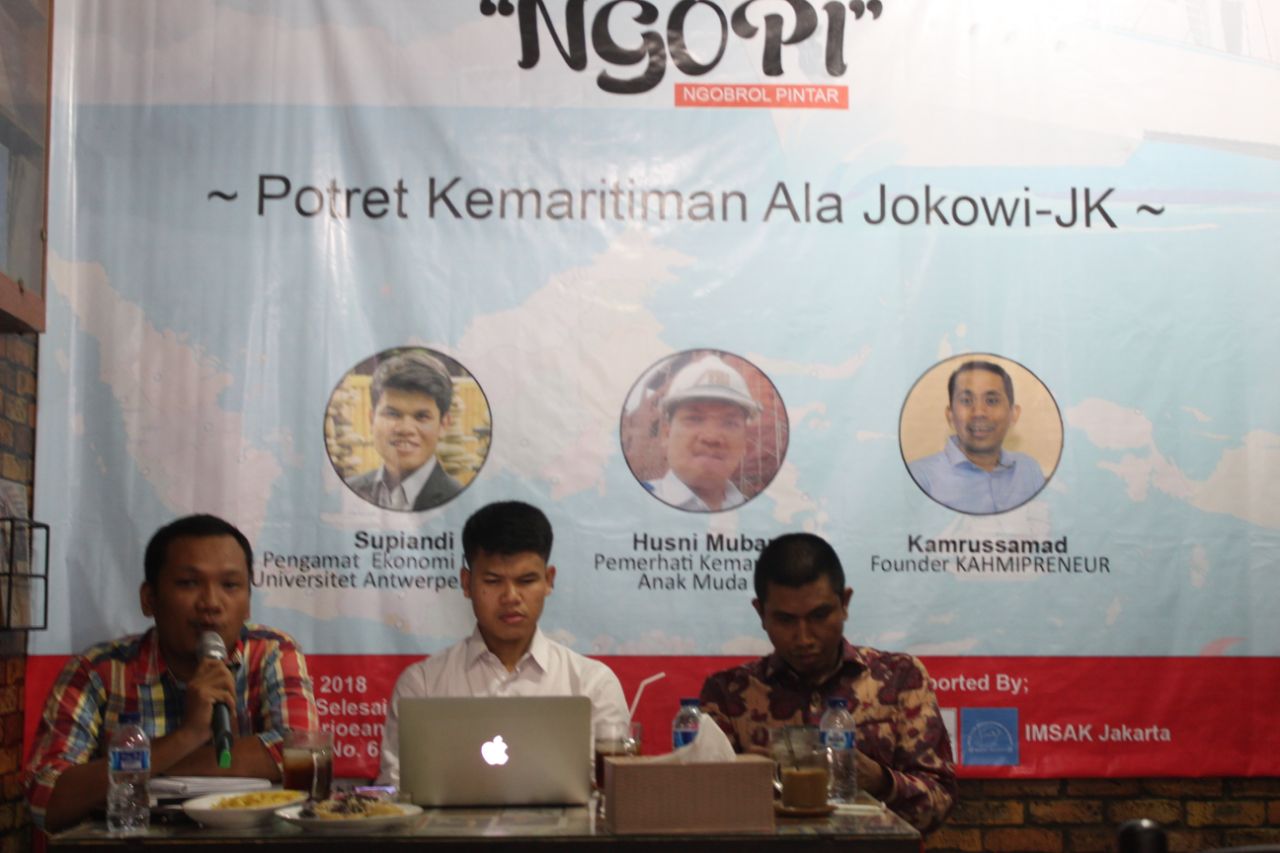 Ikatan Mahasiswa Sasak (IMSAK) "Potret Kemaritiman Ala Jokowi -Jk". 