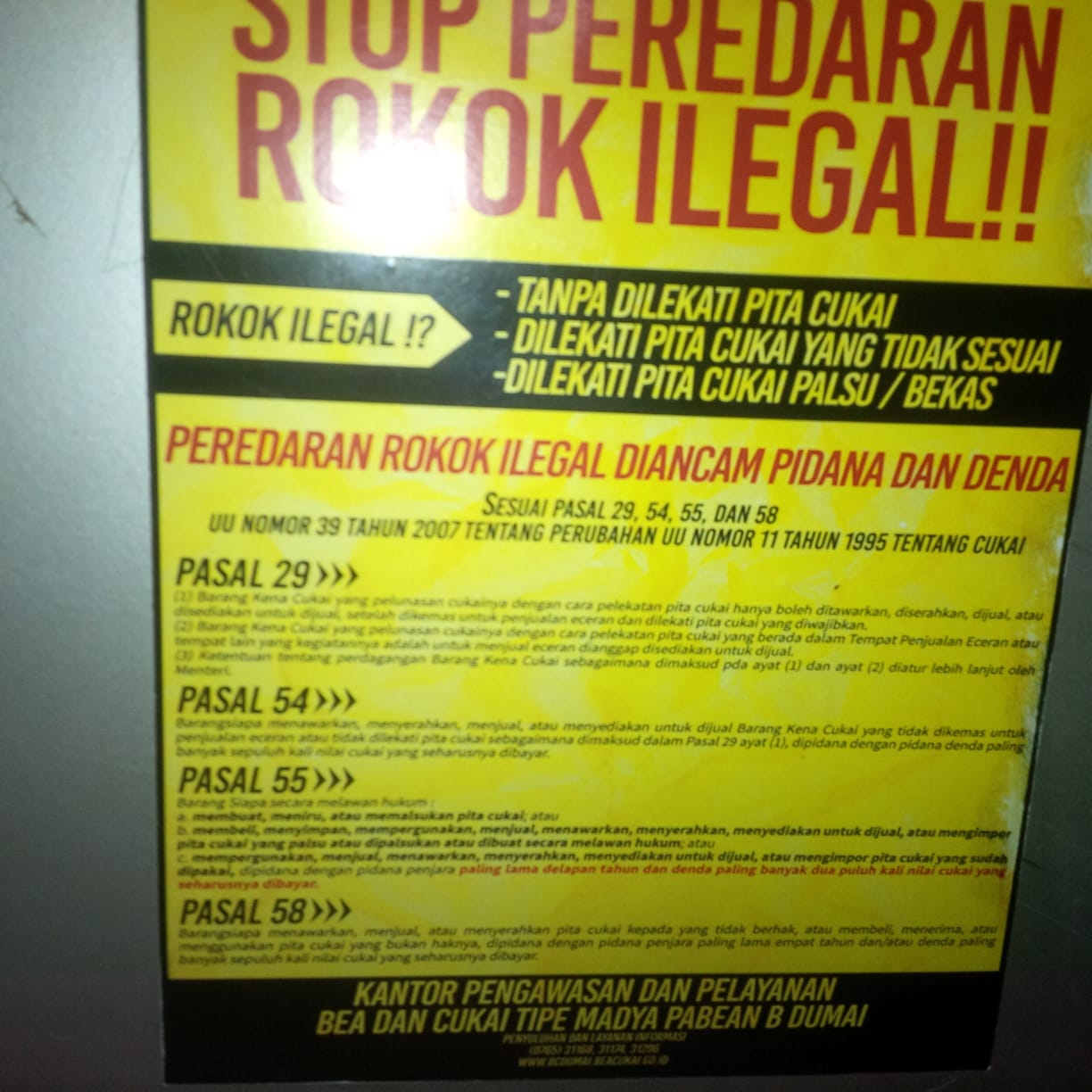 Gawat! Peredaran Rokok Ilegal (Tanpa Cukai) Bebas Di Seputaran Mandau - Pinggir - Kandis