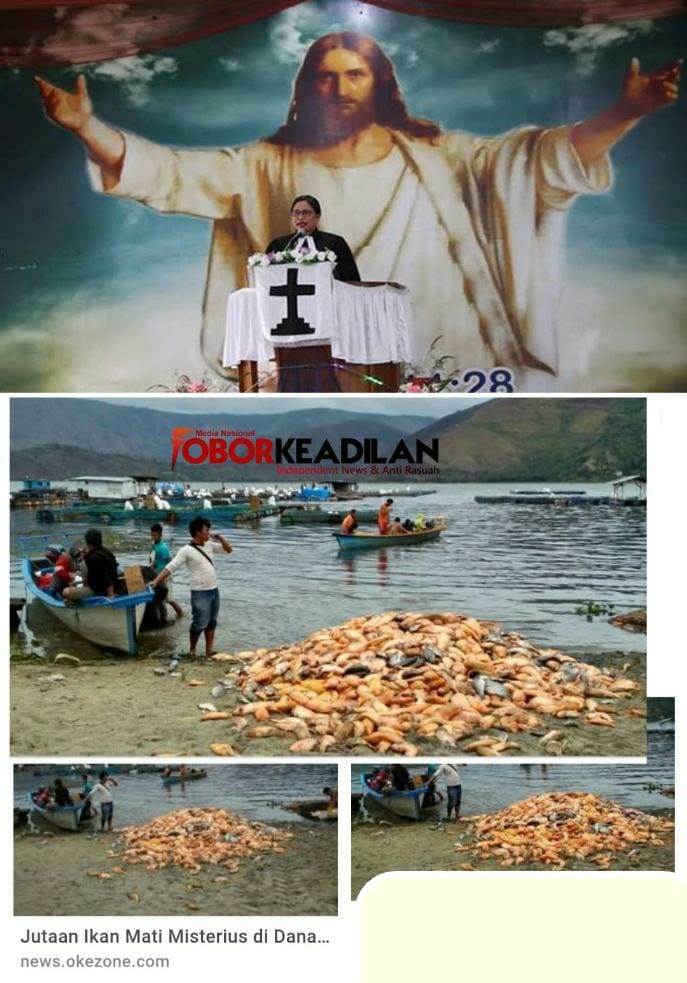 HKBP Berdoa Secara Khusus, Terkait Pemerkosaan Alam Danau Toba Yang Kian Mencemaskan