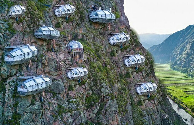 Wow Hotel Tertinggi di Dunia, Adanya di Tebing Purwakarta Jawa Barat