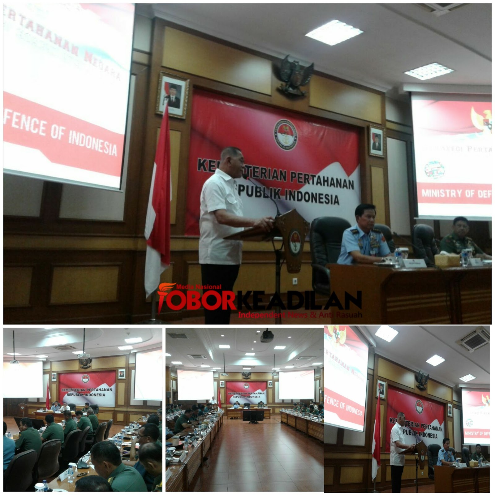 Menhan Ryamizard berperan aktif pada pembangunan Pertahanan Rakyat Semesta