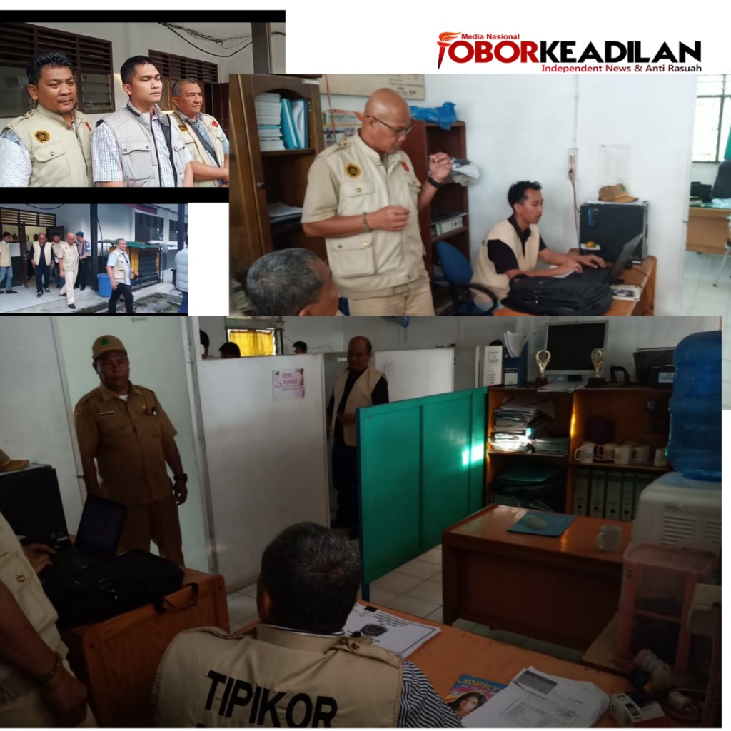 Tipikor Sumut Geledah Kantor Disdik Kab Labura Terkait OTT 6 Orang Oknum Birokrasi Pemda.