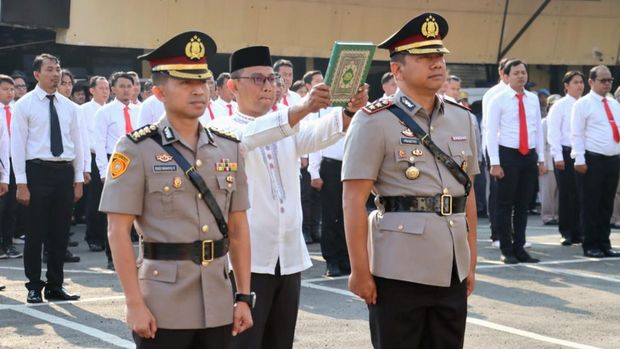 Sah, AKBP Dwi Prasetyo Resmi Jadi Wakapolres Metro Depok Menggantikan Kombes Eko Wahyu Fredian